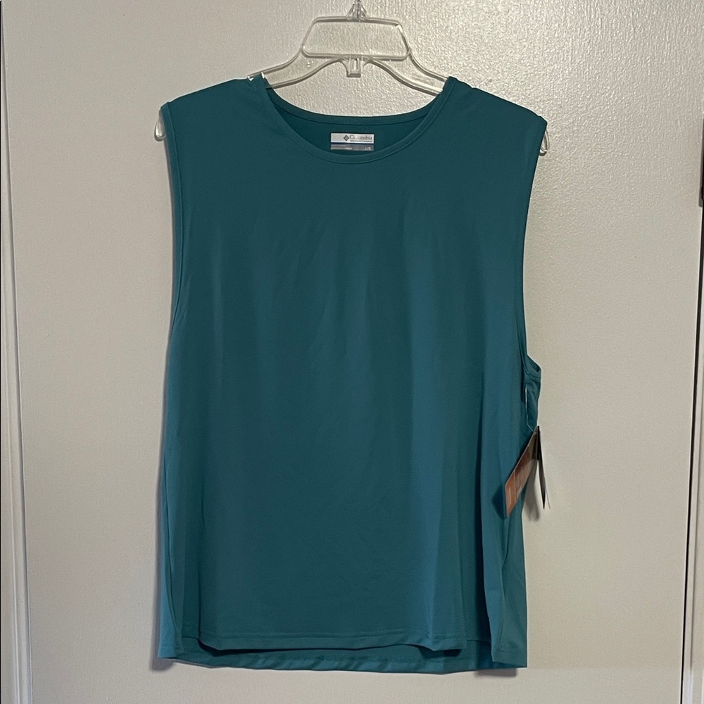 Columbia Deep Teal Women's Muscle Tee
